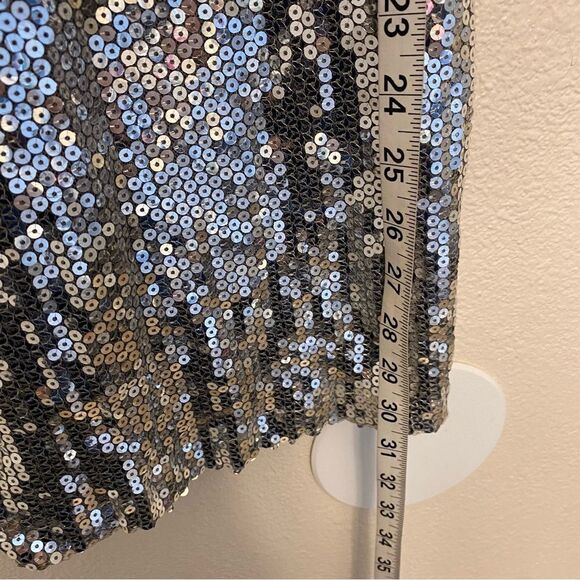 Style Biz Inc deep v neck Sexy y2k formal Bodycon Stretchy Mini Party dress S - Picture 11 of 11